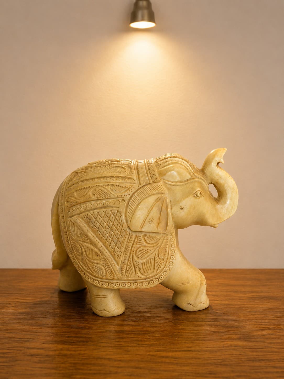 Elephant Sculpture - Wood Carving