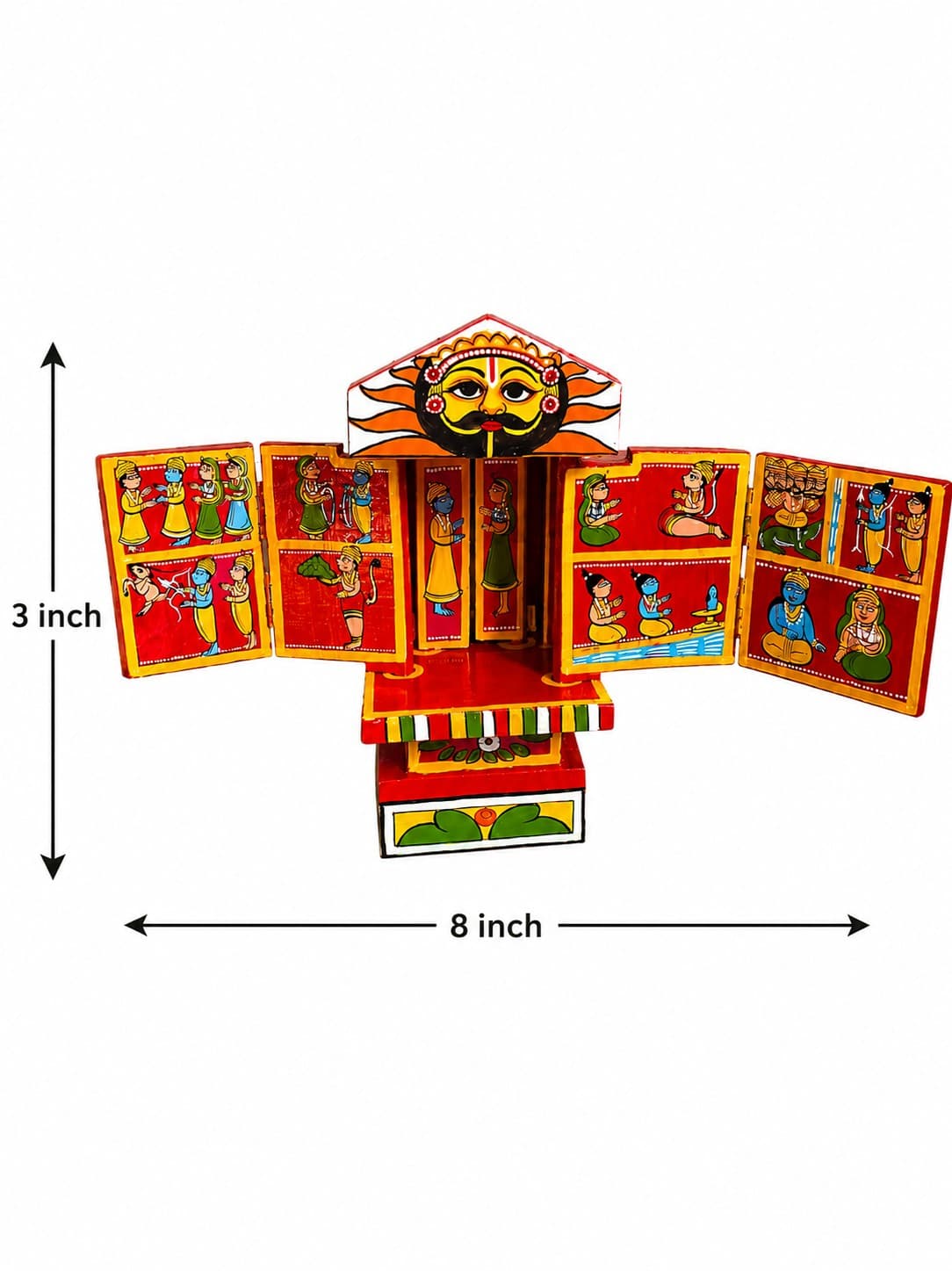 Traditional Ramayana - Kavad Art — alternate view