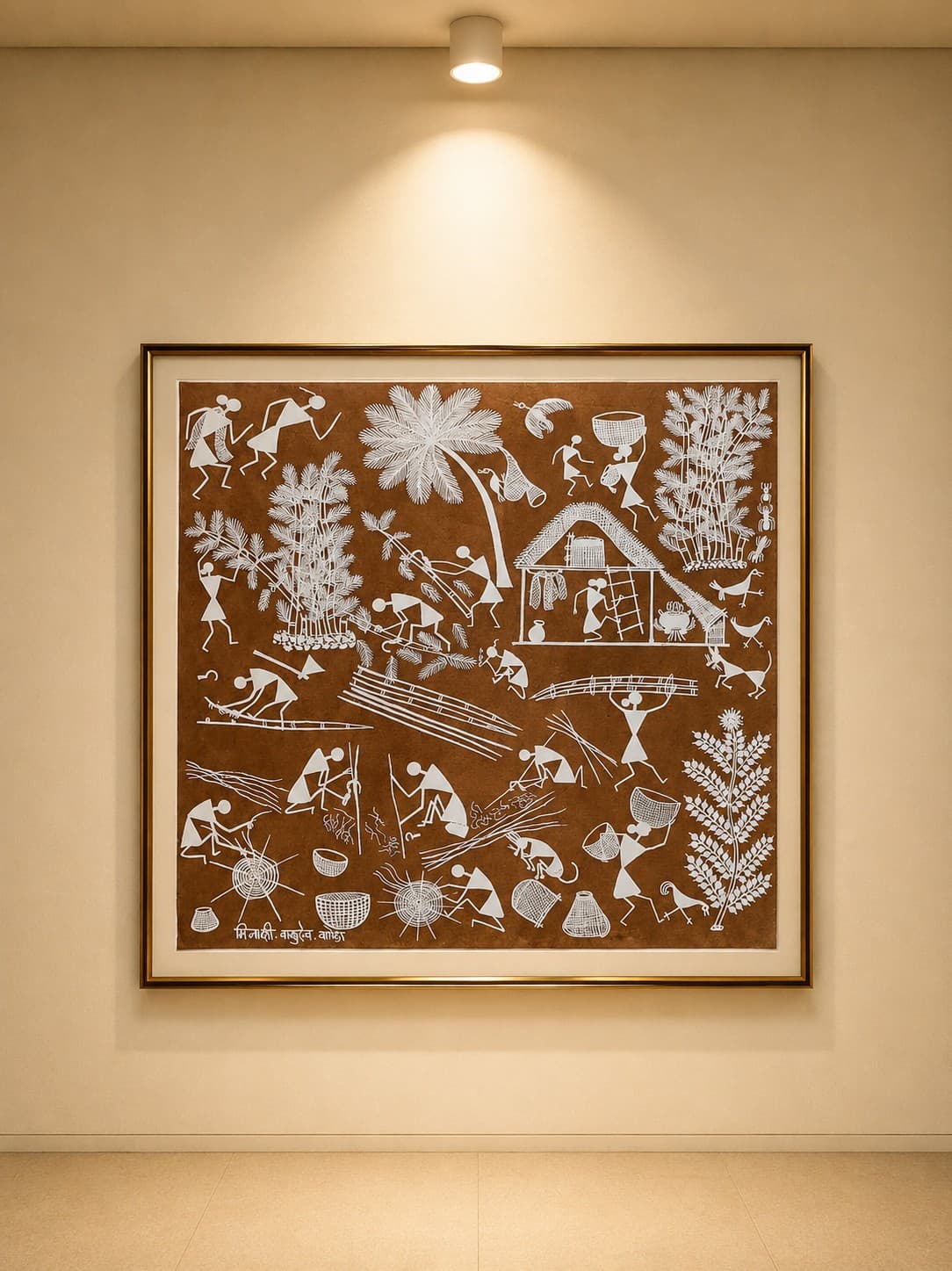 Farming and Rural Livelihood - Warli Painting