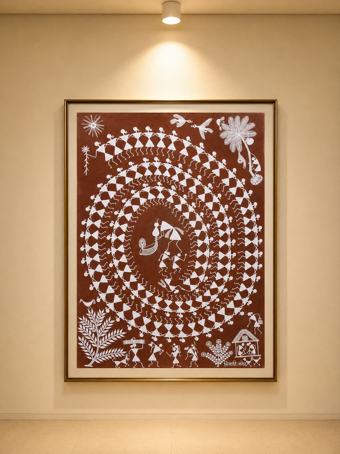 Tarpa Dance Celebration - Warli Painting