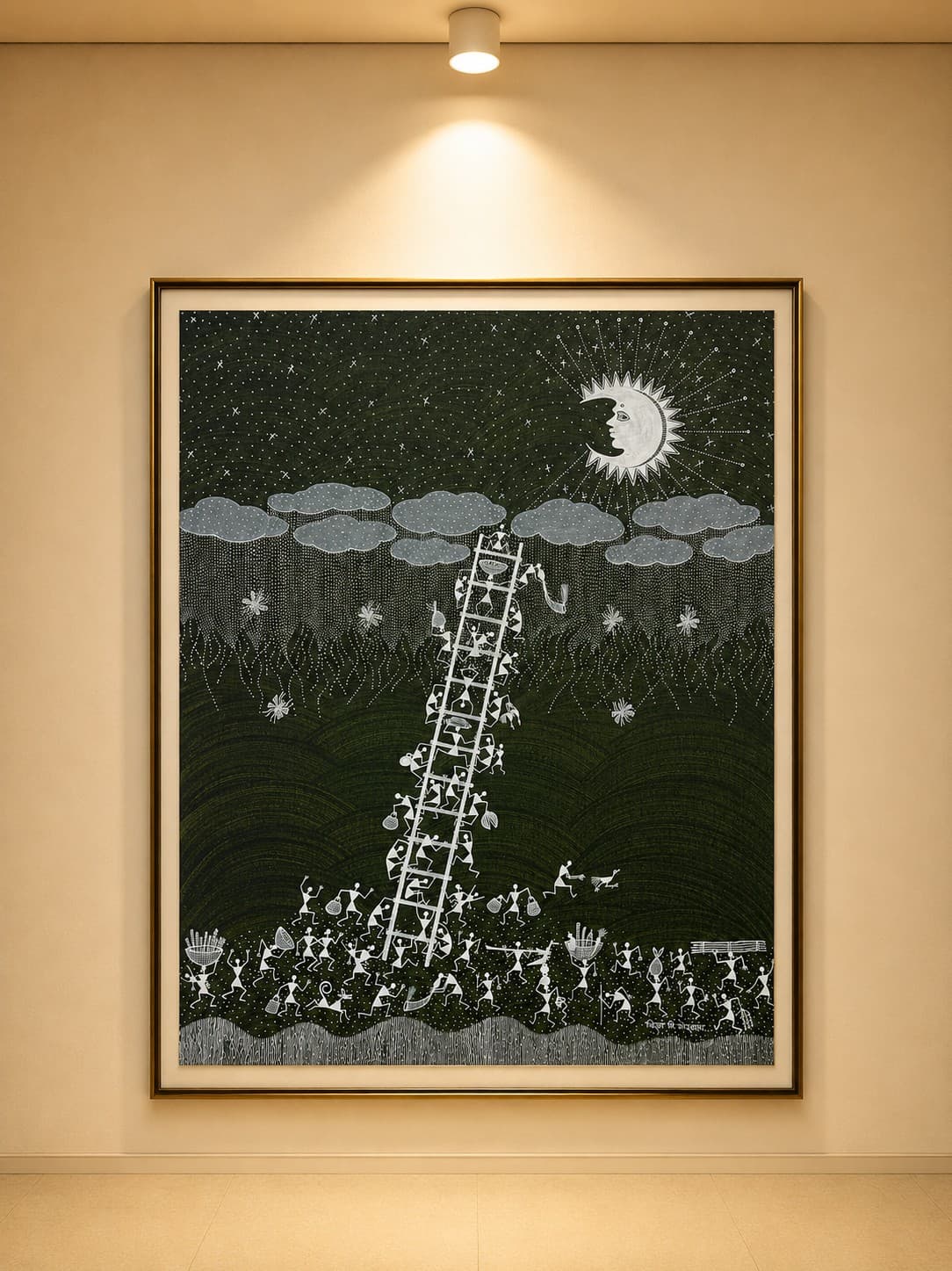 Visions of the Future - Warli Painting