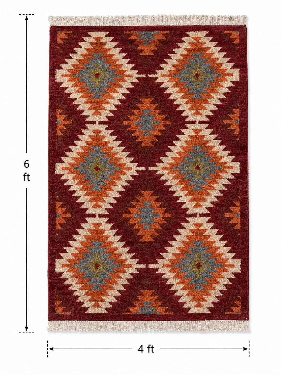 Ethnic Heritage Rug -  Punja Weave — alternate view