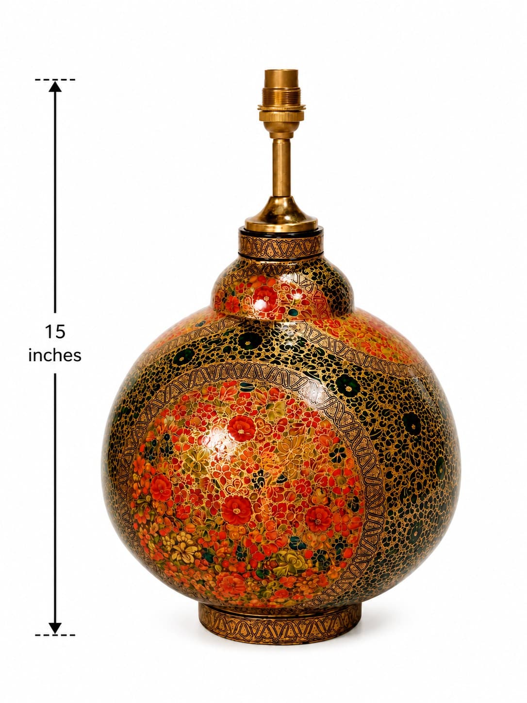 Lamp Base - Papier Mache — alternate view