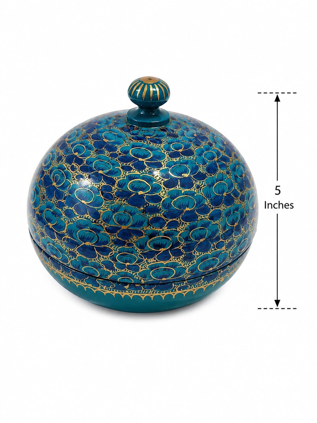 Ornament Box - Papier Mache — alternate view