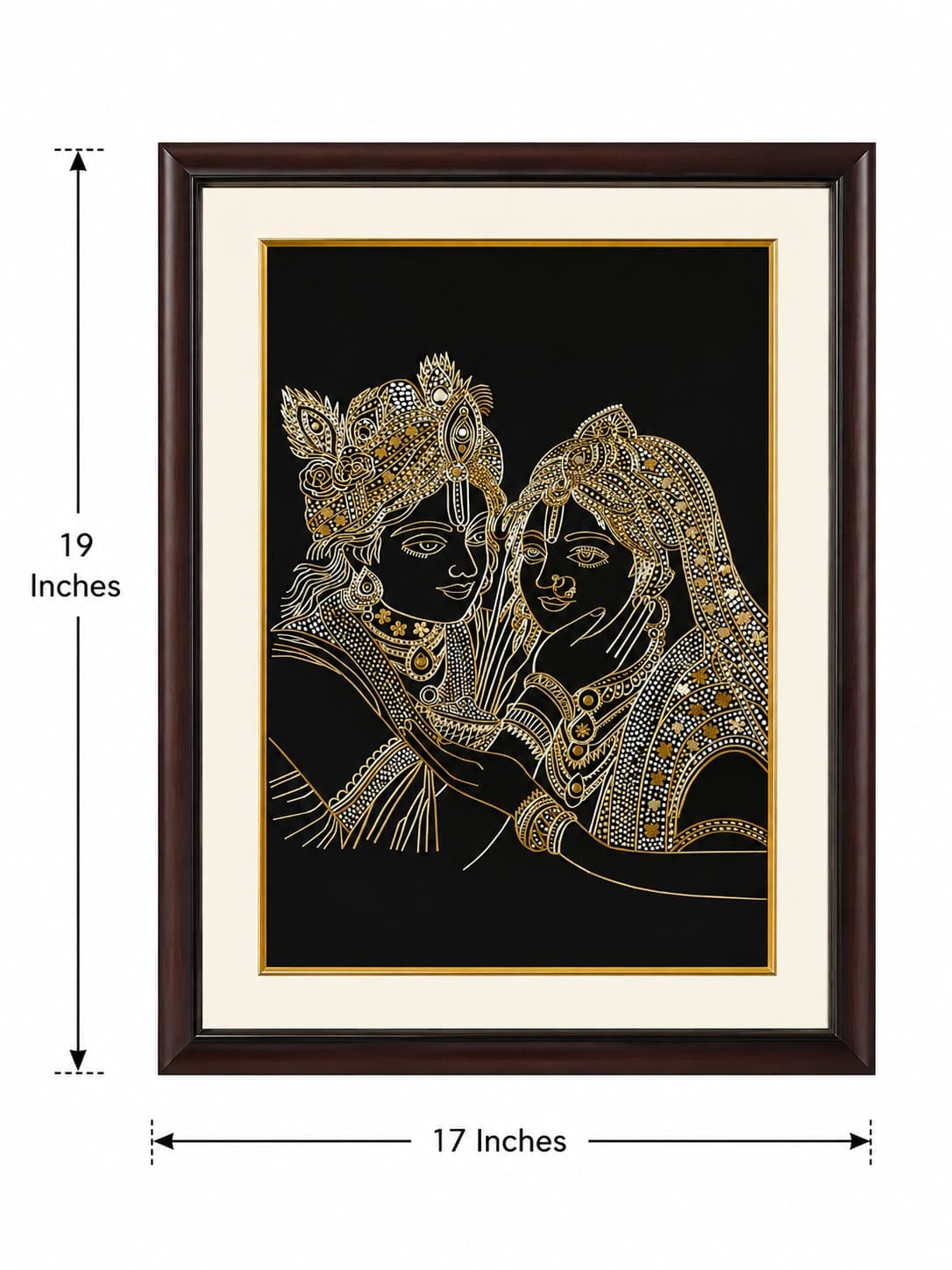 Krishna & Radha Heritage - Wheat Straw — alternate view