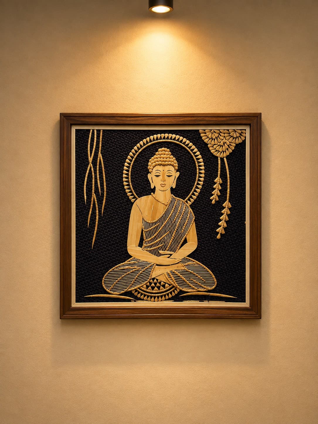 Serene Buddha - Sikki Craft