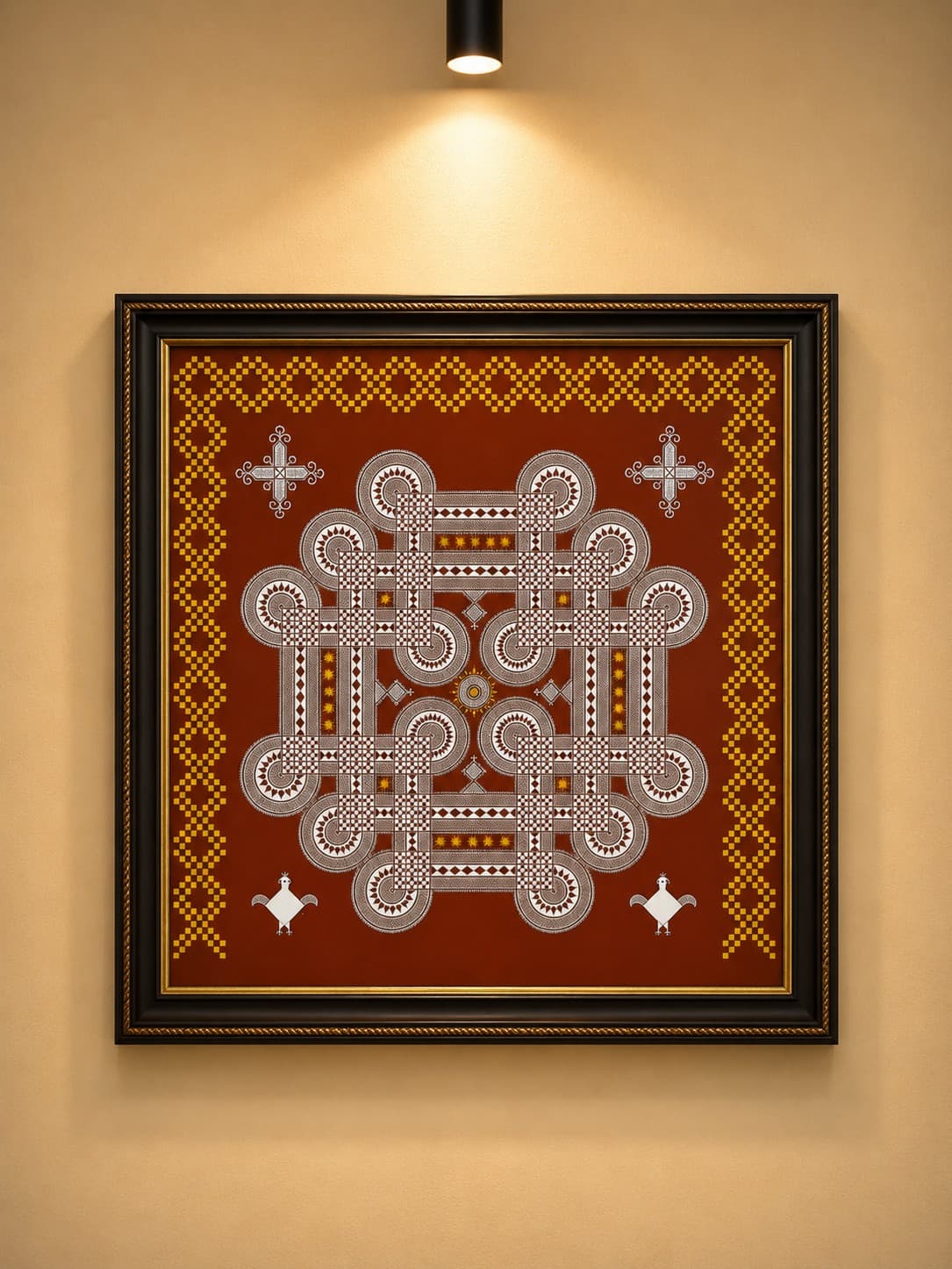 Traditional Aarati - Chittara Painting