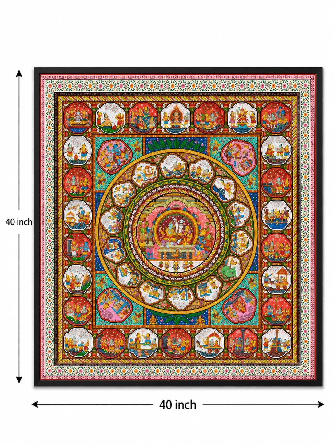 Ramayan - Pattachitra Painting — alternate view