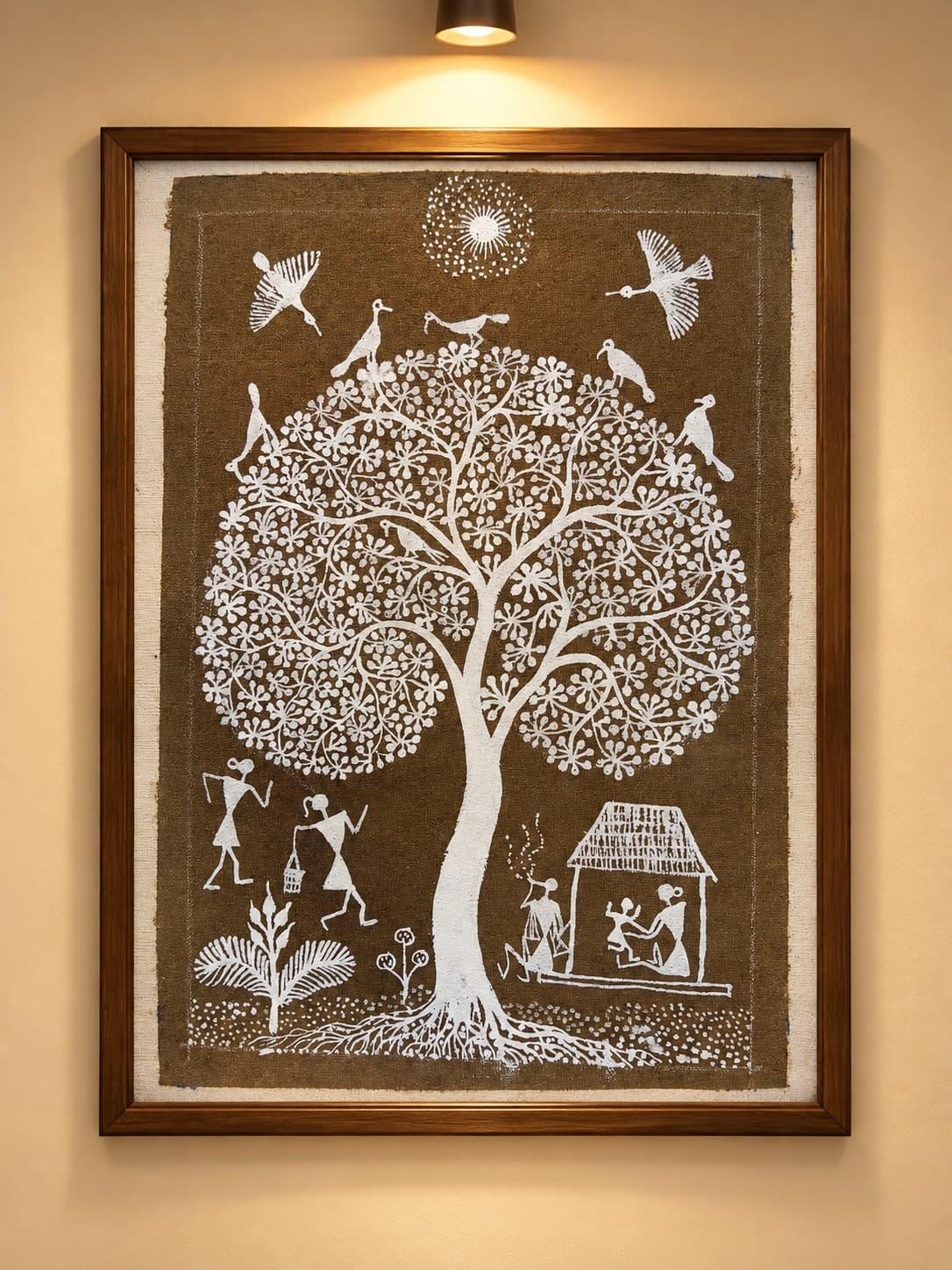 Forest Rhythms - Warli Painting