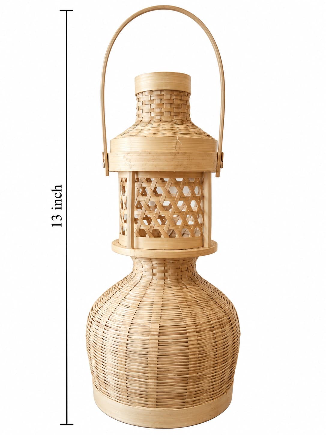 Kupi Lantern Bamboo Hanging Lamp - Bamboo Craft — alternate view