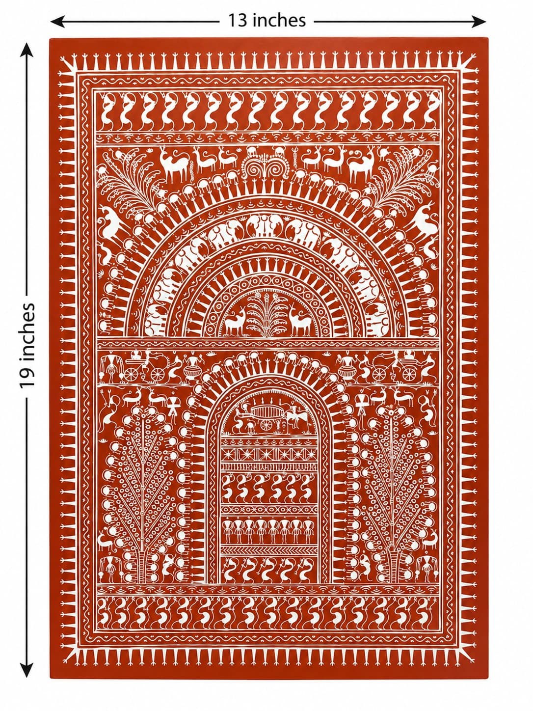 Sacred Portal - Saura Painting — alternate view