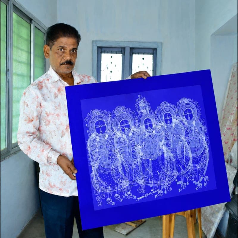 Portrait of Krishna Prakash Vasant Jagadale Portrait of Krishna Prakash Vasant Jagadale